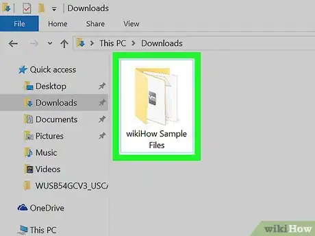 Image titled Zip Folder on Windows Step 8