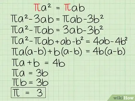 Image titled Falsely Prove That Pi Equals 3 Step 4