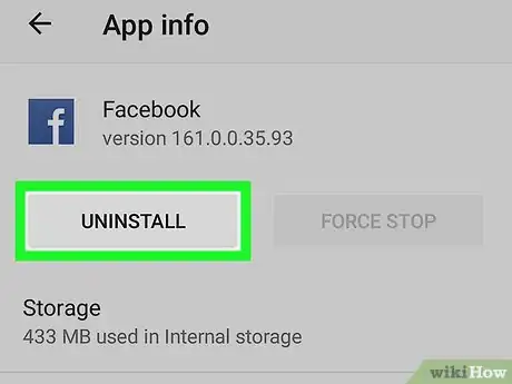 Image titled Uninstall Facebook on Android Step 4
