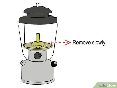 Image titled Light a Liquid Fuel Lantern Step 1