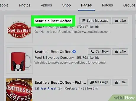 Image titled Tag a Facebook Business Page on a PC or Mac Step 4