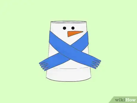 Image titled Make Foam Cup Snowmen Step 4