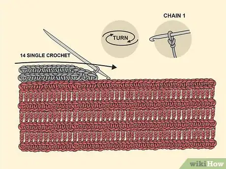 Image titled Crochet a Christmas Stocking Step 11