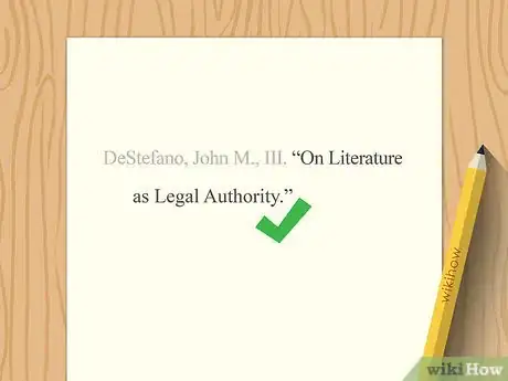 Image titled Cite Law Review Articles Step 6