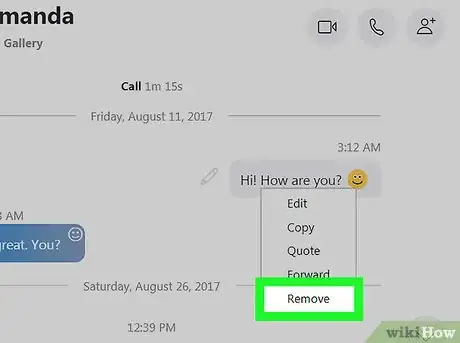 Image titled Delete Conversations on Skype on a PC or Mac Step 11