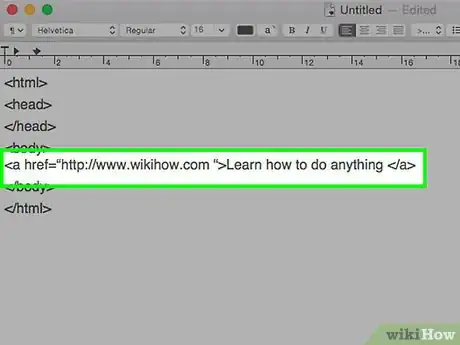Image titled Add a Hyperlink with HTML Step 4