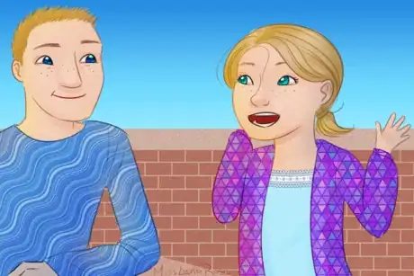 Image titled Man Listens to Excited Neurodivergent Girl.png