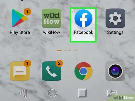 Image titled Turn Facebook Dark Step 1