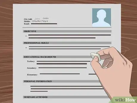 Image titled Write a Compensation History Step 3