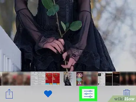 Image titled Adjust the Contrast of a Photo Using the iPhone Photos App Step 3