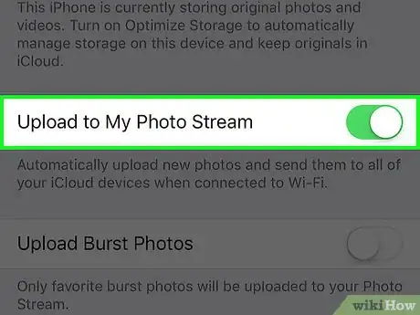 Image titled Upload New iPhone Photos to iCloud Automatically Step 6