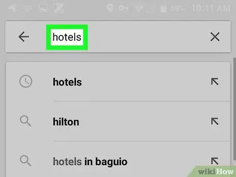 Image titled Show Hotels on Google Maps on Android Step 3