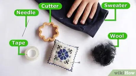 Image titled Make Felted Sweater Patches Step 1