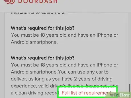 Image titled Become a Doordash Driver on Android Step 1