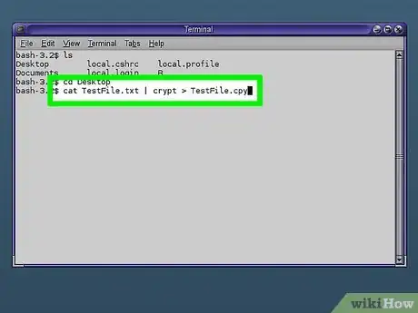 Image titled Encrypt Files in Unix Step 3