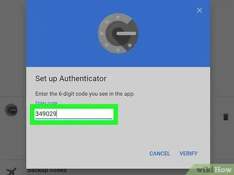 Image titled Restore Google Authenticator Step 20