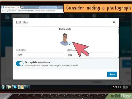 Image titled Write a LinkedIn Profile Step 1