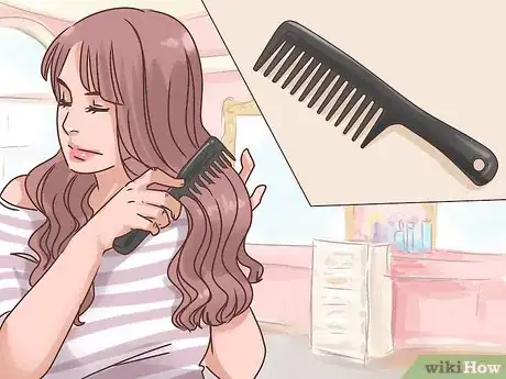 Image titled Straighten Your Hair Without Chemicals Step 1