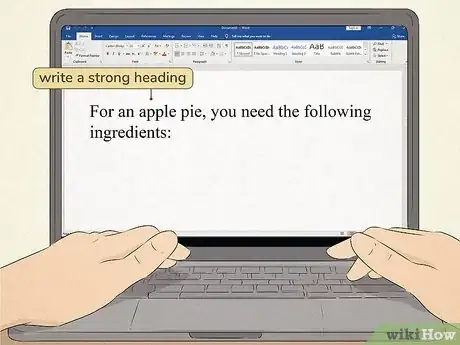 Image titled Write Bullets Step 1