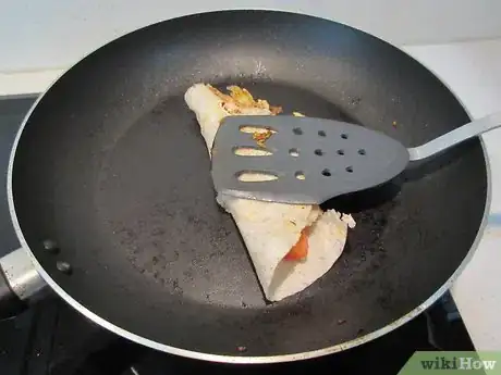 Image titled Make Veggie and Melted Cheese Wraps Step 7