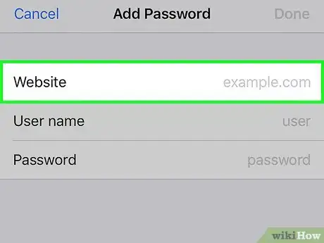 Image titled Save Your Name and Passwords for Safari on an iPhone Step 5