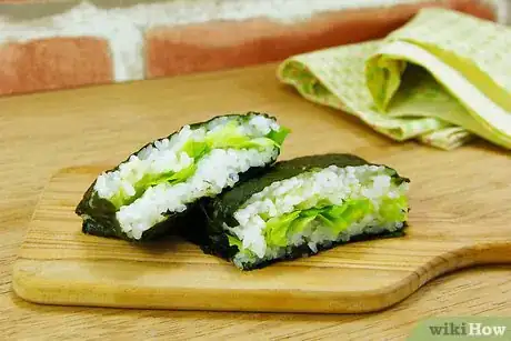 Image titled Make a Sushi Sandwich (Onigirazu) Step 12