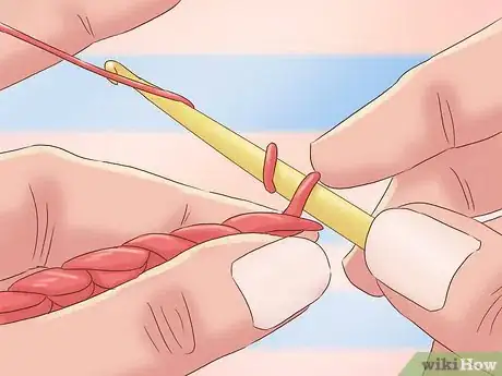 Image titled Crochet in the Back Loop Step 2
