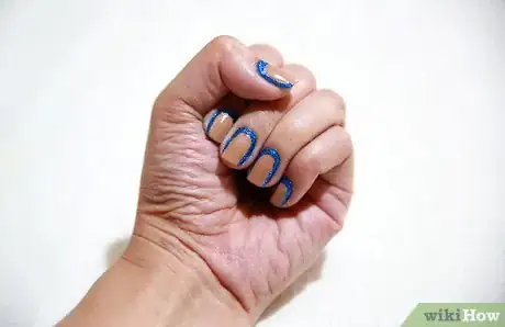Image titled Do Glitter Cuticles Step 10