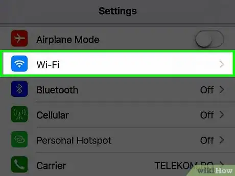 Image titled Set the Default Wi‐Fi Network on an iPhone Step 2