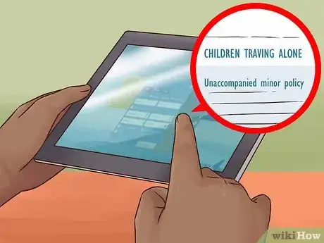 Image titled Arrange for Your Child to Travel Internationally as an Unaccompanied Minor Step 1