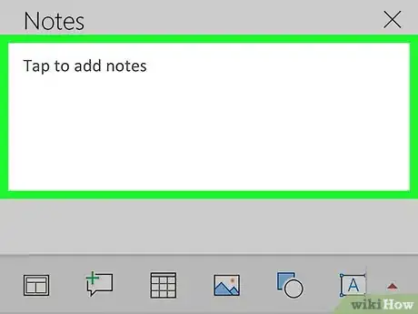 Image titled Add Speaker Notes in PowerPoint on Android Step 7