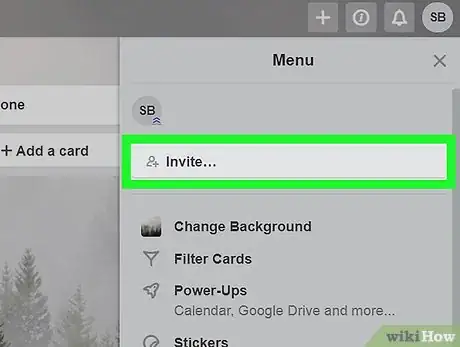 Image titled Share a Trello Board on PC or Mac Step 5
