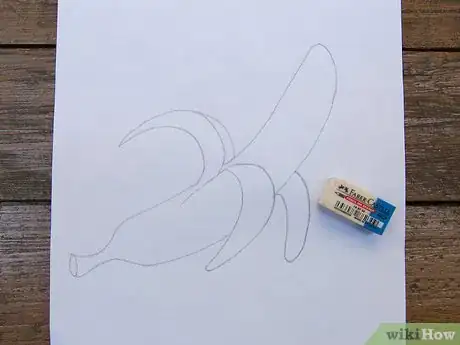 Image titled Draw a Peeled Banana Step 6