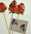 Make Strawberry Flowers