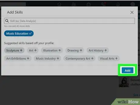 Image titled Add Skills on LinkedIn Step 13