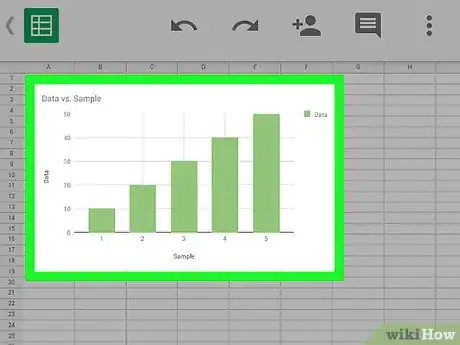 Image titled Make a Graph on Google Sheets on Android Step 11