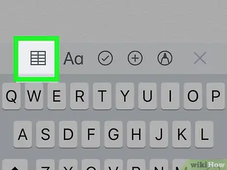 Image titled Add a Table to Notes on iPhone or iPad Step 4
