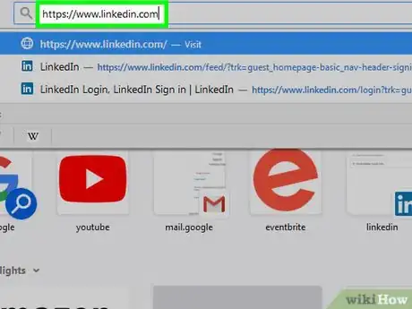 Image titled Post an Event on LinkedIn on PC or Mac Step 1