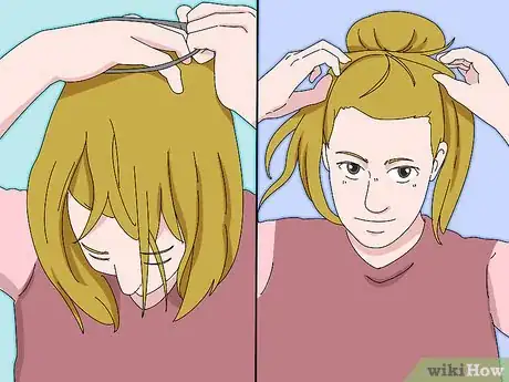 Image titled Make a Tinkerbell Bun Step 4