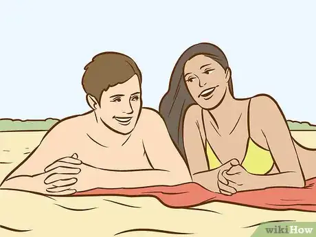 Image titled Take Beach Themed Engagement Photos Step 2