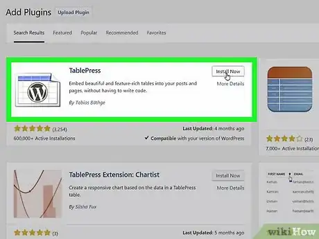 Image titled Insert a Table in WordPress Step 6