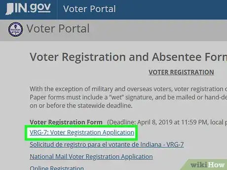 Image titled Register to Vote in Indiana Step 9
