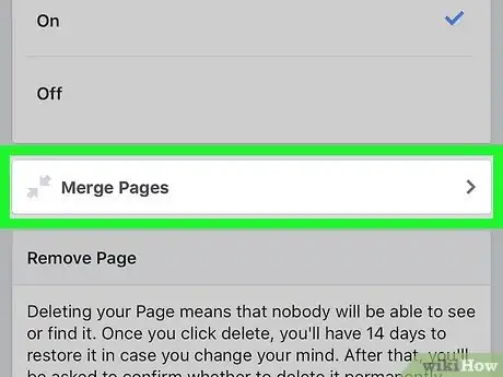 Image titled Merge Facebook Pages Step 9