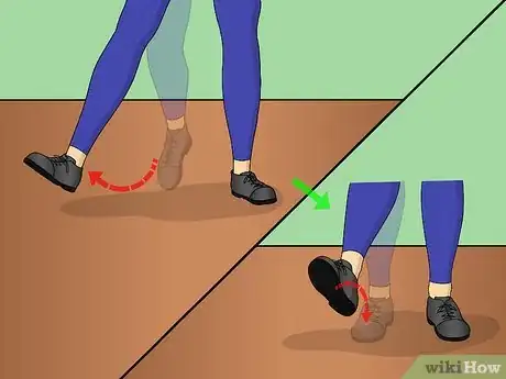 Image titled Do a Double Standard Time Step Break in Tap Dancing Step 6