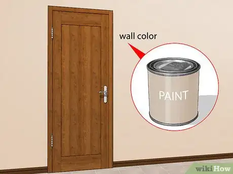 Image titled Hide a Door Step 1