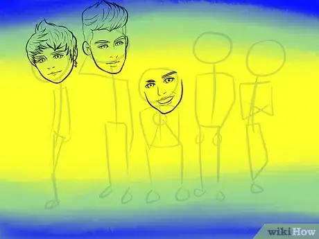 Image titled Draw One Direction Step 7