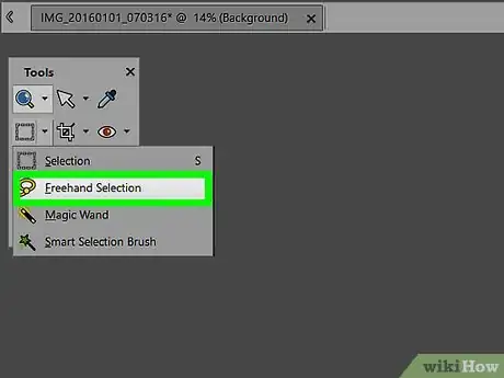 Image titled Use the Smart Edge Lasso Tool in Paint Shop Pro Step 3