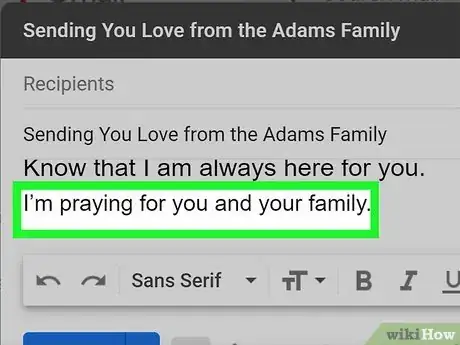 Image titled Express Condolences in an Email Step 8