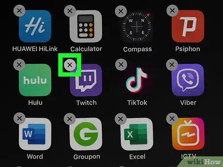 Image titled Uninstall Twitch on iPhone or iPad Step 2