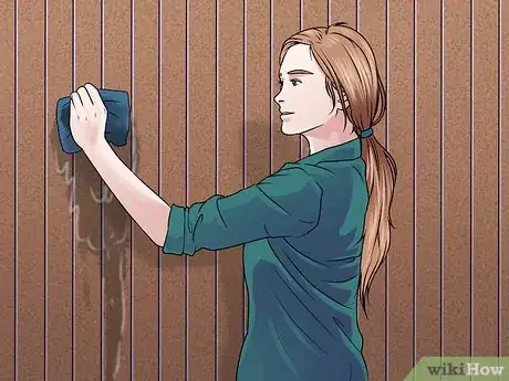 Image titled Cover Wood Paneling Step 12